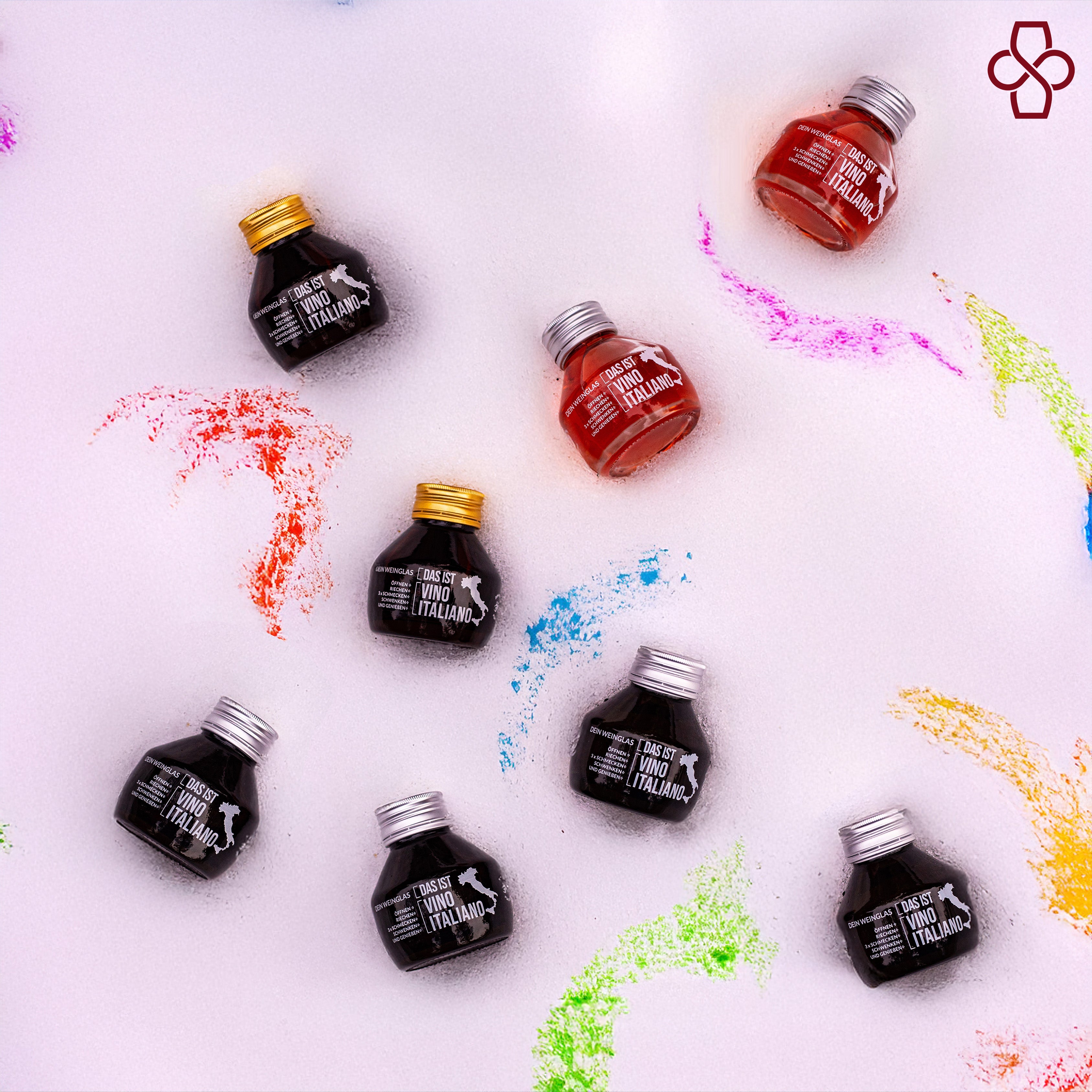Discovery Pack · 2 of each wine · 8 × 187 mL