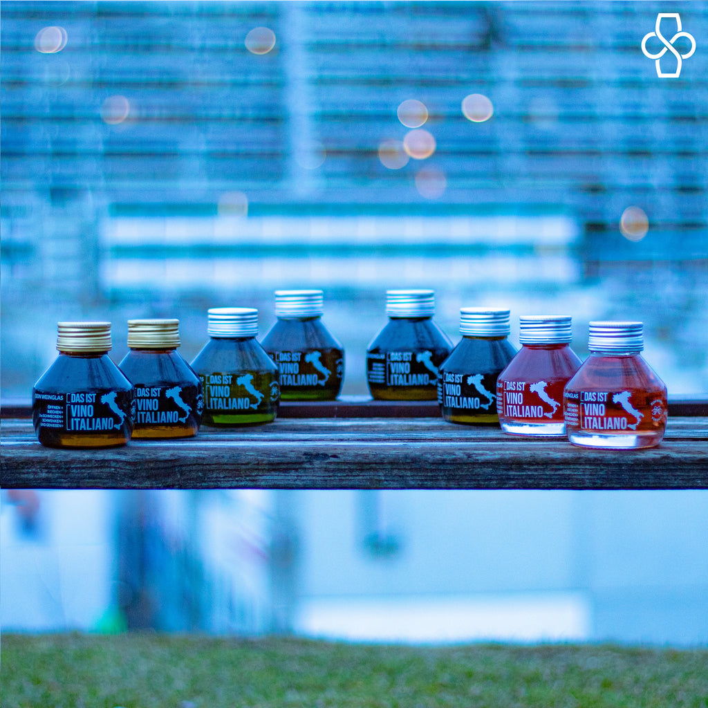 Discovery Pack · 2 of each wine · 8 × 187 mL